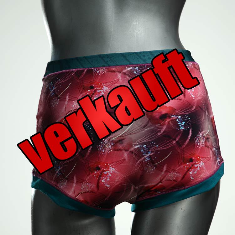ökologische sexy bunte attraktive High waist Hotpant aus Baumwolle, Unterwäsche für Damen