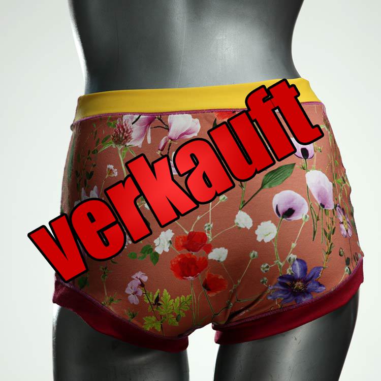 attraktive farbige sexy nachhaltige High waist Hotpant aus Baumwolle, Unterwäsche für Damen