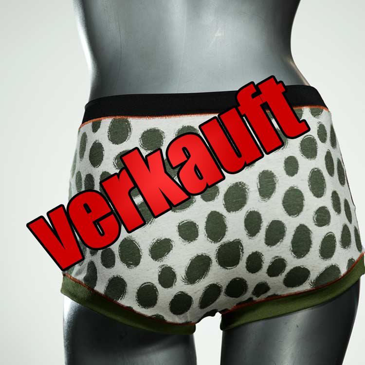 farbige günstige schöne nachhaltige High waist Hotpant aus Baumwolle, Unterwäsche für Damen