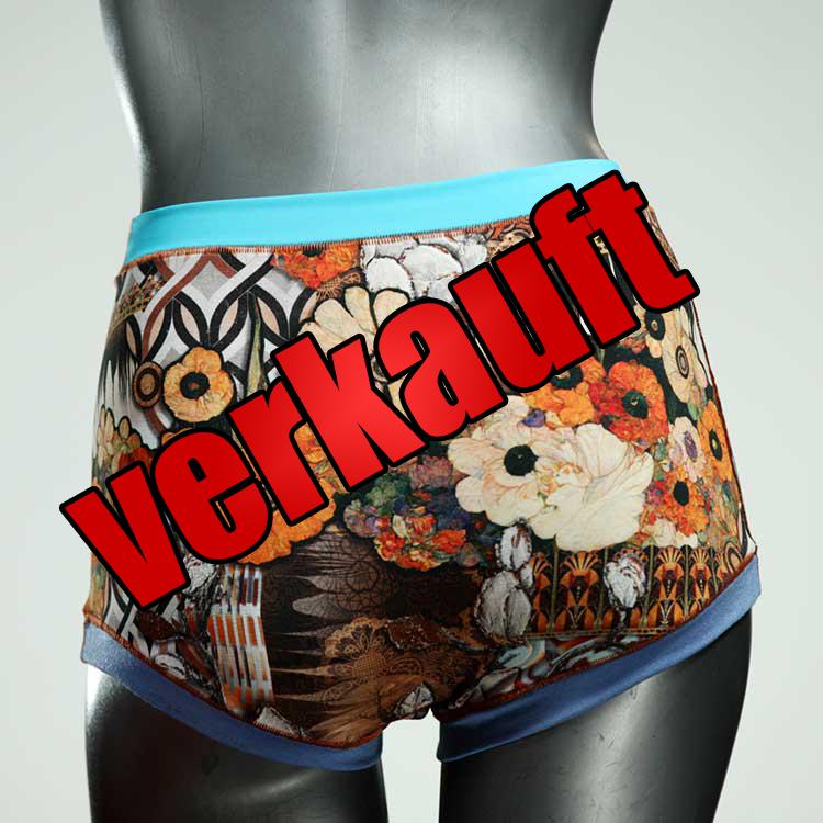 attraktive sexy gemusterte nachhaltige High waist Hotpant aus Baumwolle, Unterwäsche für Damen