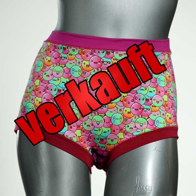 gemusterte nachhaltige schöne handgemachte Bade-Highwaist, Bademode für Damen