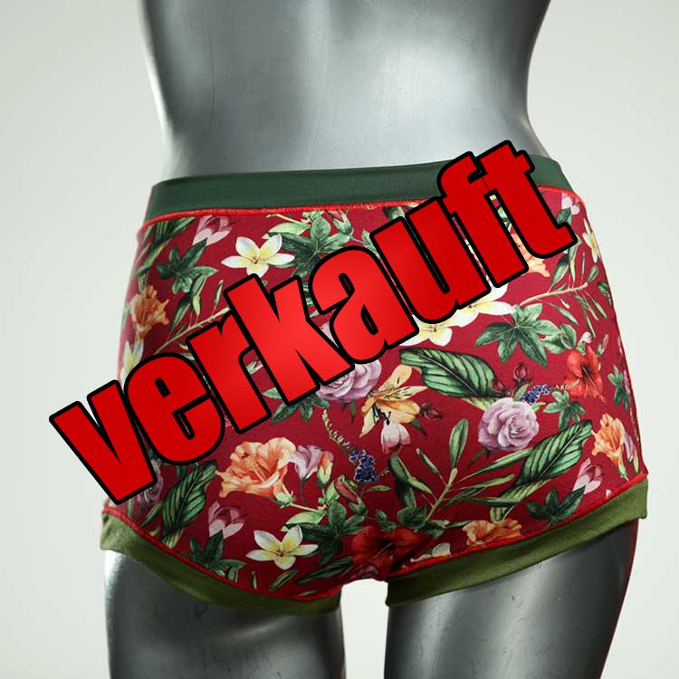 gemusterte attraktive sexy günstige High waist Hotpant aus Baumwolle, Unterwäsche für Damen