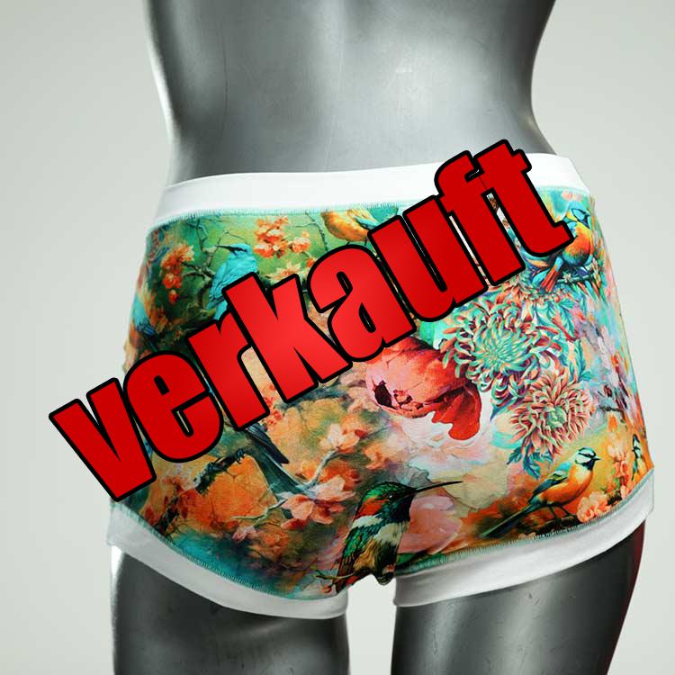 bequeme sexy ökologische schöne High waist Hotpant aus Baumwolle, Unterwäsche für Damen