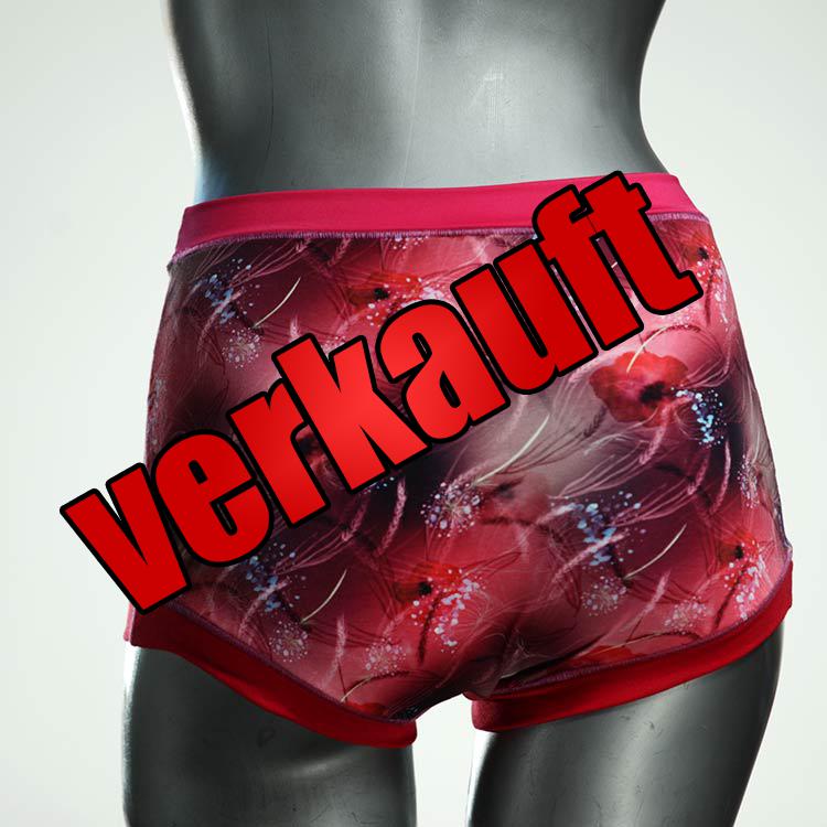 ökologische preiswerte farbige handgemachte High waist Hotpant aus Baumwolle, Unterwäsche für Damen