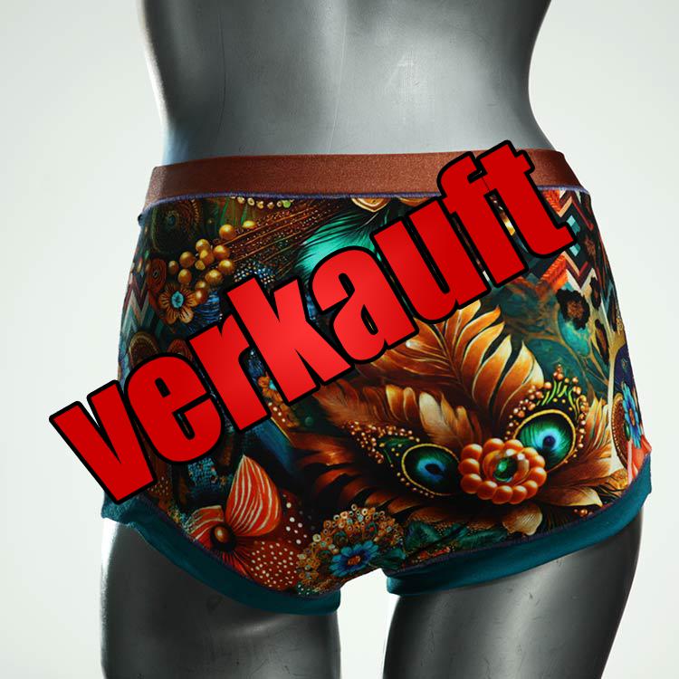 preiswerte handgemachte nachhaltige ökologische High waist Hotpant aus Baumwolle, Unterwäsche für Damen