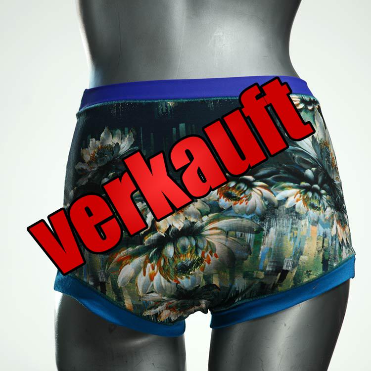 bunte sexy gemusterte süße High waist Hotpant aus Baumwolle, Unterwäsche für Damen