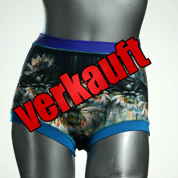 bunte sexy gemusterte süße High waist Hotpant aus Baumwolle, Unterwäsche für Damen