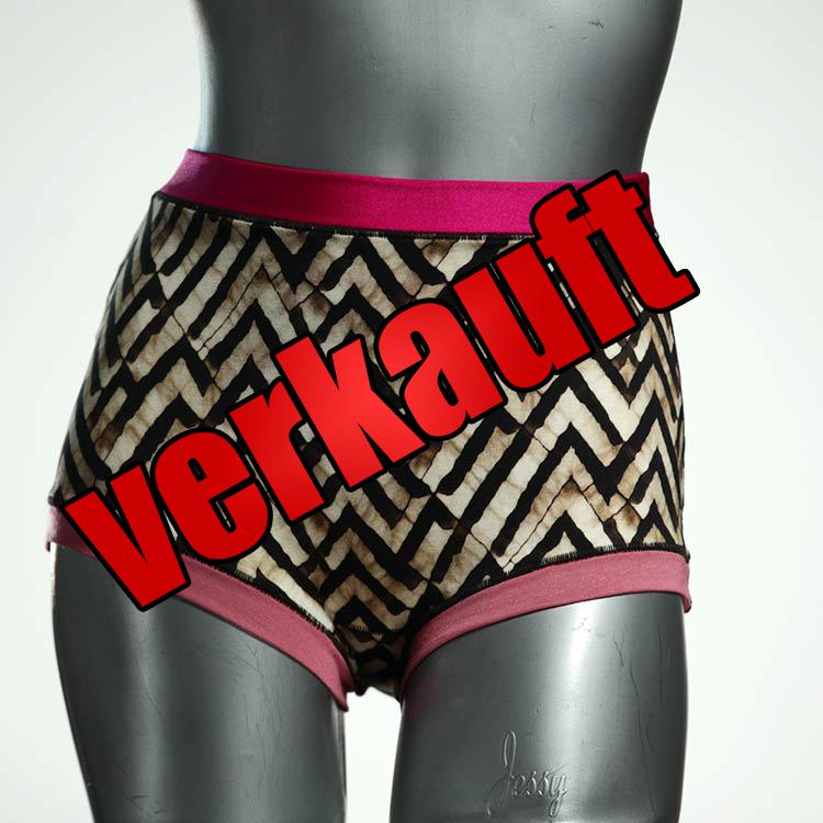 handgemachte attraktive süße bequeme High waist Hotpant aus Baumwolle, Unterwäsche für Damen