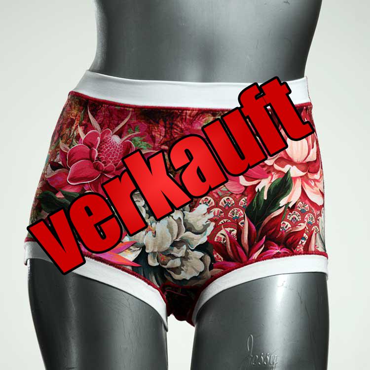 nachhaltige günstige schöne süße High waist Hotpant aus Baumwolle, Unterwäsche für Damen