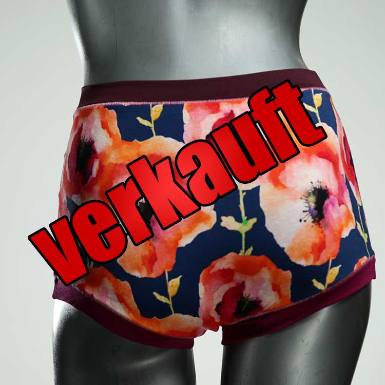 handgemachte bequeme attraktive schöne High waist Hotpant aus Baumwolle, Unterwäsche für Damen