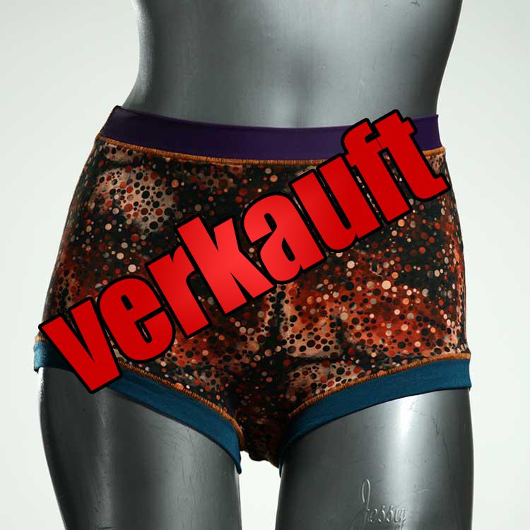 handgemachte schöne bequeme günstige High waist Hotpant aus Baumwolle, Unterwäsche für Damen