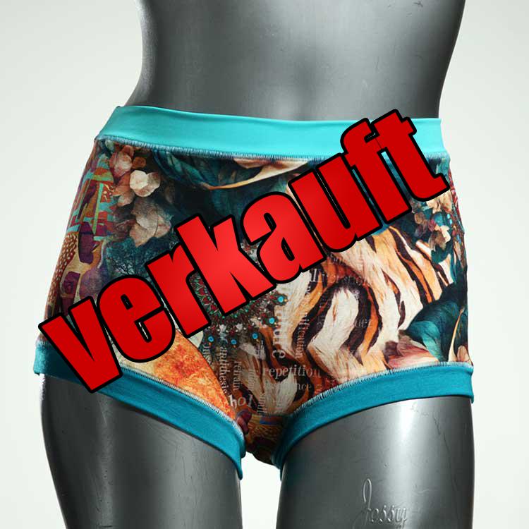 preiswerte attraktive farbige schöne High waist Hotpant aus Baumwolle, Unterwäsche für Damen