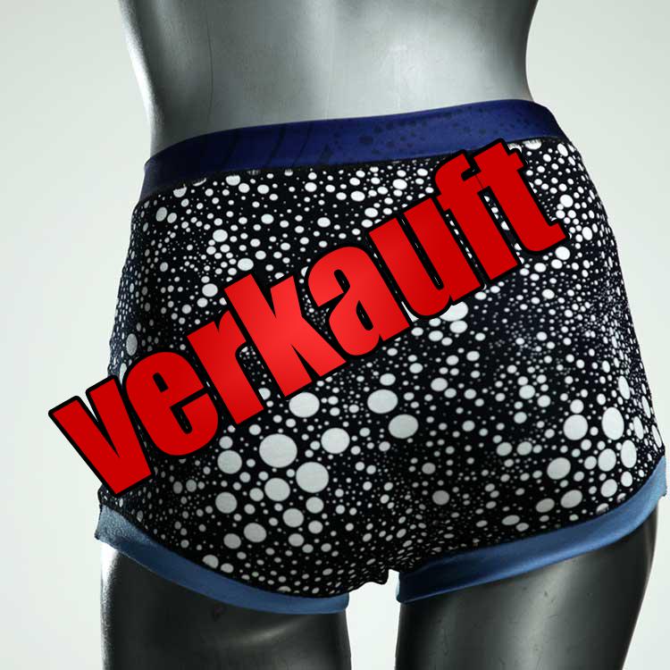 süße attraktive preiswerte gemusterte High waist Hotpant aus Baumwolle, Unterwäsche für Damen