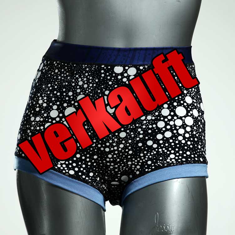 süße attraktive preiswerte gemusterte High waist Hotpant aus Baumwolle, Unterwäsche für Damen