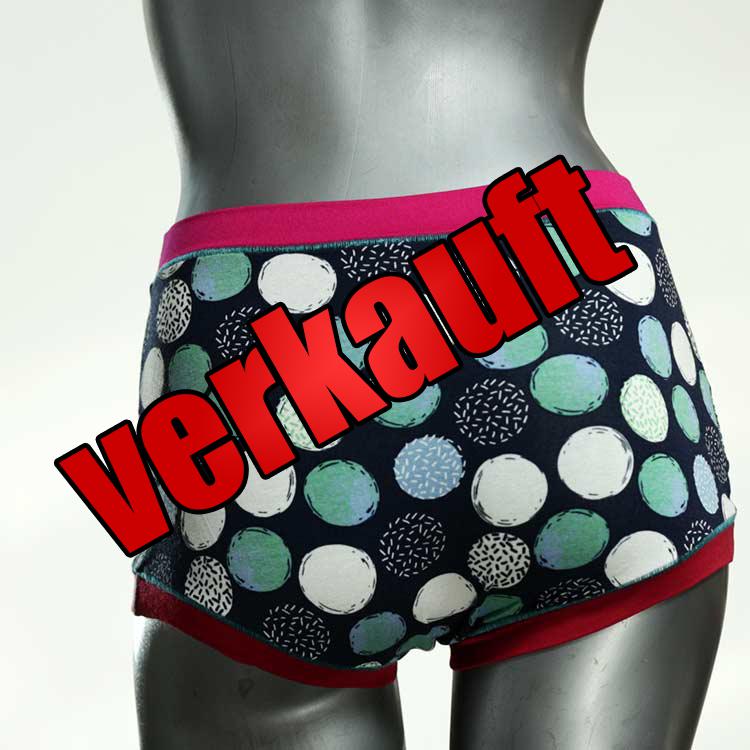 farbige ökologische nachhaltige attraktive High waist Hotpant aus Baumwolle, Unterwäsche für Damen