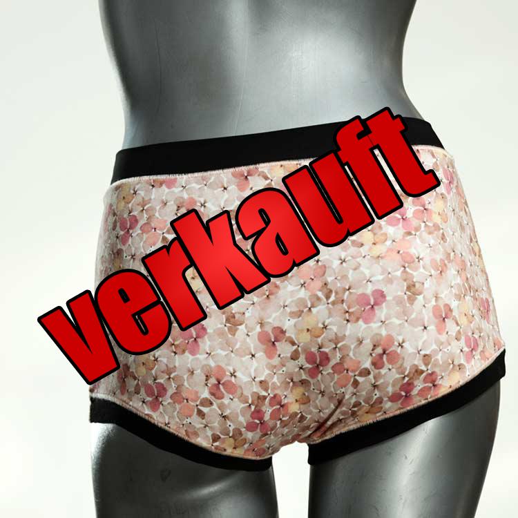 nachhaltige sexy süße schöne High waist Hotpant aus Baumwolle, Unterwäsche für Damen