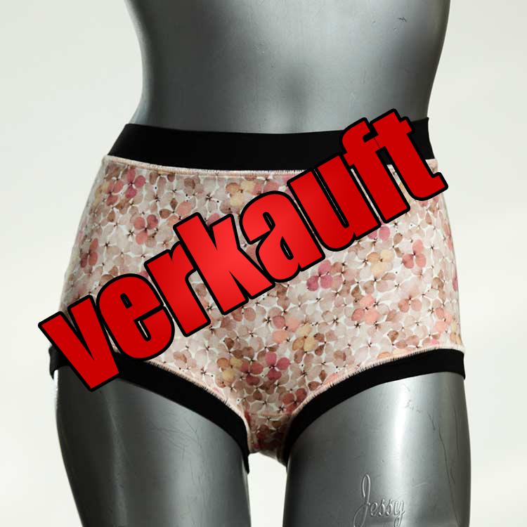 nachhaltige sexy süße schöne High waist Hotpant aus Baumwolle, Unterwäsche für Damen
