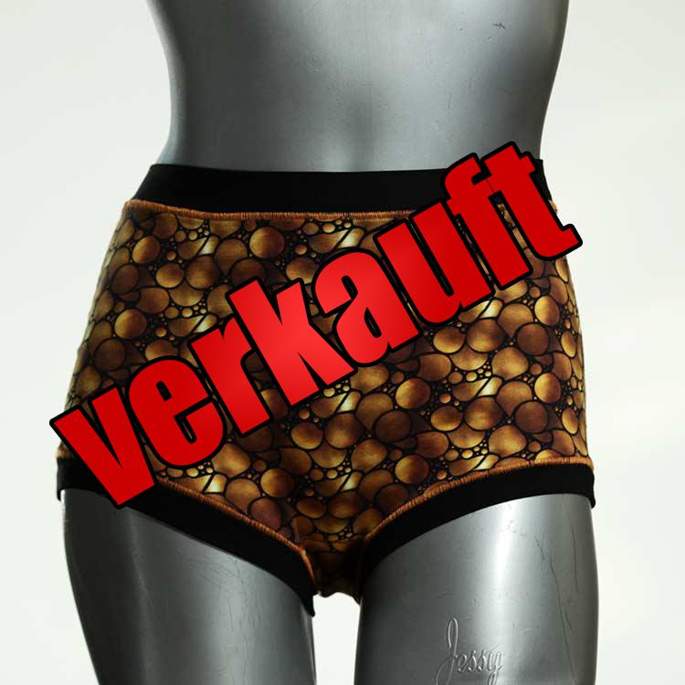 bequeme handgemachte süße attraktive High waist Hotpant aus Baumwolle, Unterwäsche für Damen