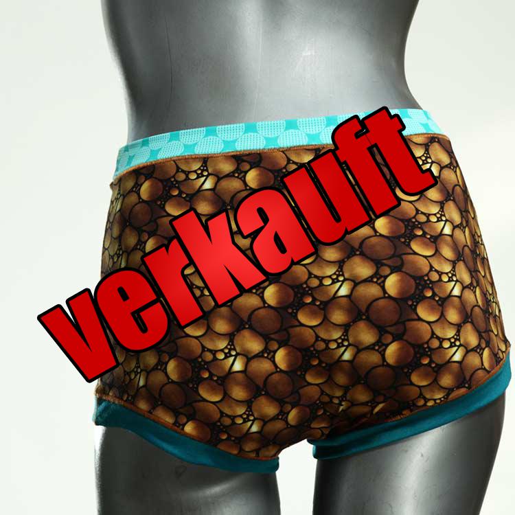 süße schöne farbige preiswerte High waist Hotpant aus Baumwolle, Unterwäsche für Damen