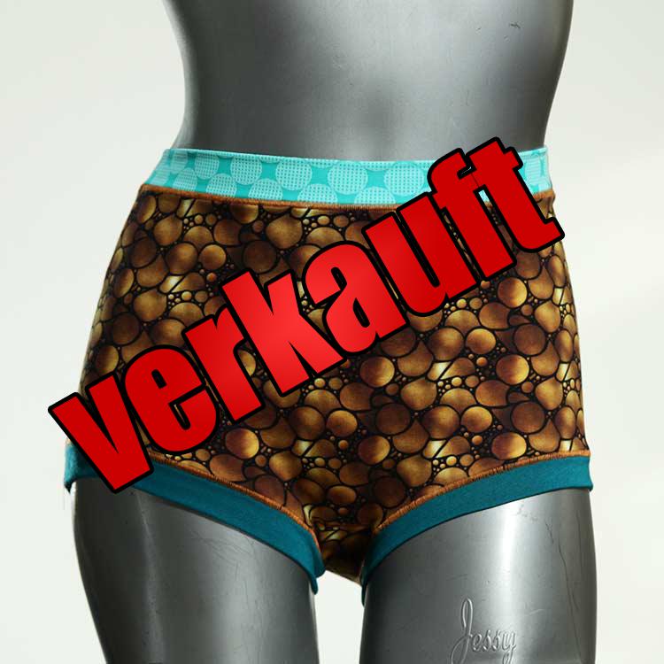 süße schöne farbige preiswerte High waist Hotpant aus Baumwolle, Unterwäsche für Damen