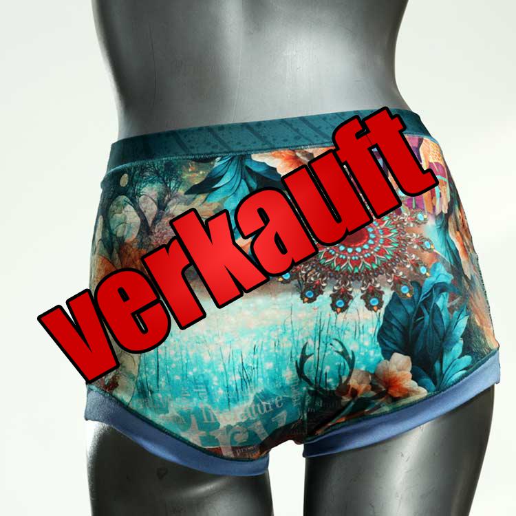 attraktive günstige farbige preiswerte High waist Hotpant aus Baumwolle, Unterwäsche für Damen