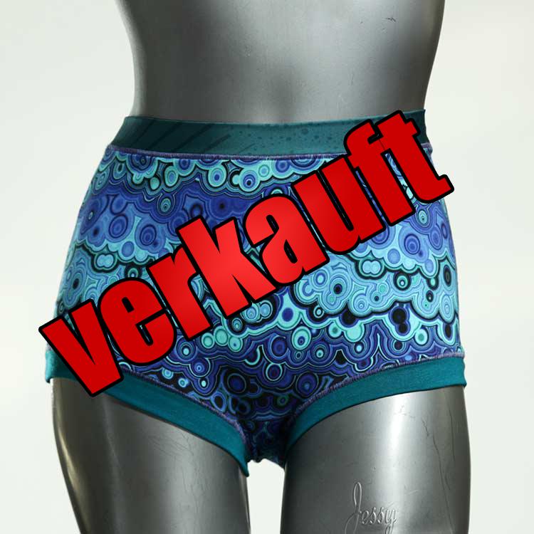 sexy preiswerte bunte ökologische High waist Hotpant aus Baumwolle, Unterwäsche für Damen