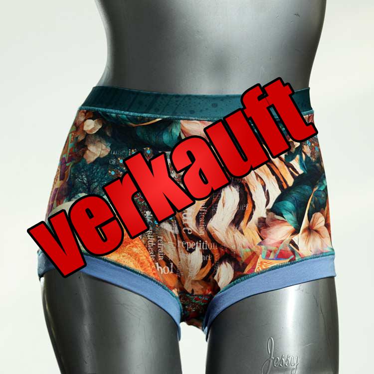 nachhaltige ökologische attraktive preiswerte High waist Hotpant aus Baumwolle, Unterwäsche für Damen