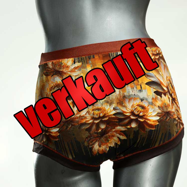 bunte ökologische bequeme preiswerte High waist Hotpant aus Baumwolle, Unterwäsche für Damen