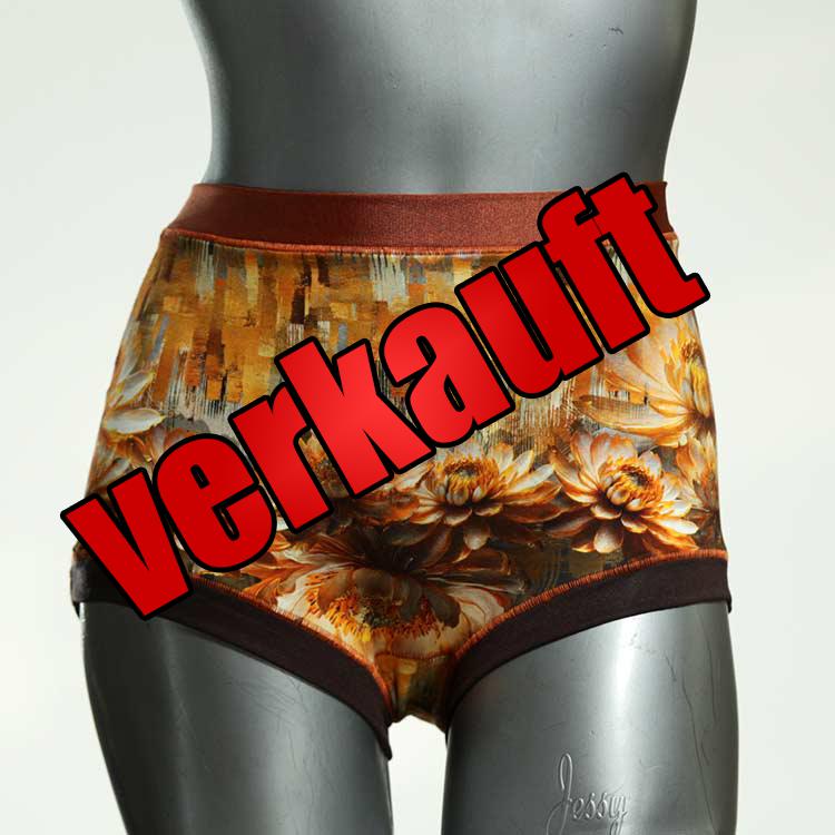 bunte ökologische bequeme preiswerte High waist Hotpant aus Baumwolle, Unterwäsche für Damen