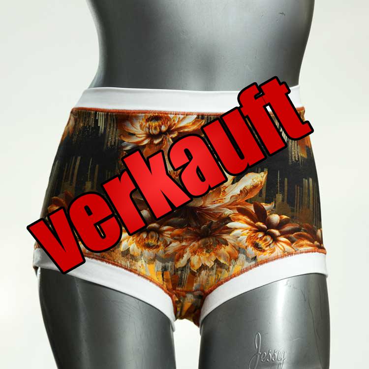 farbige preiswerte sexy bunte High waist Hotpant aus Baumwolle, Unterwäsche für Damen