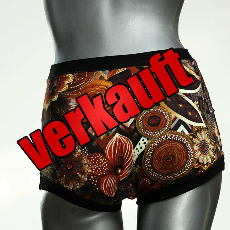 attraktive bunte günstige handgemachte High waist Hotpant aus Baumwolle, Unterwäsche für Damen
