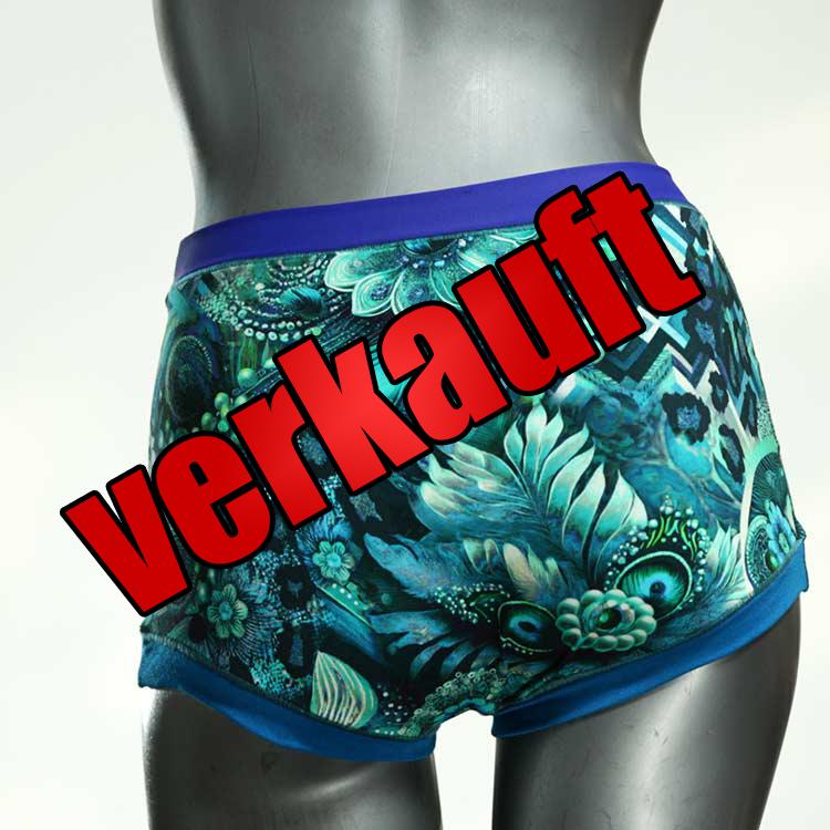 bequeme gemusterte ökologische süße High waist Hotpant aus Baumwolle, Unterwäsche für Damen