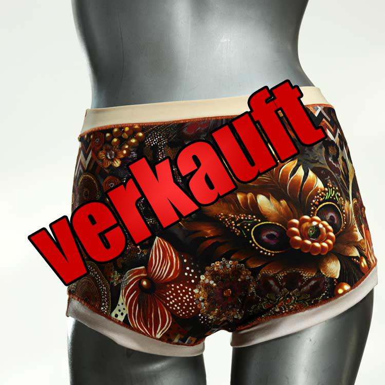schöne farbige bequeme süße High waist Hotpant aus Baumwolle, Unterwäsche für Damen