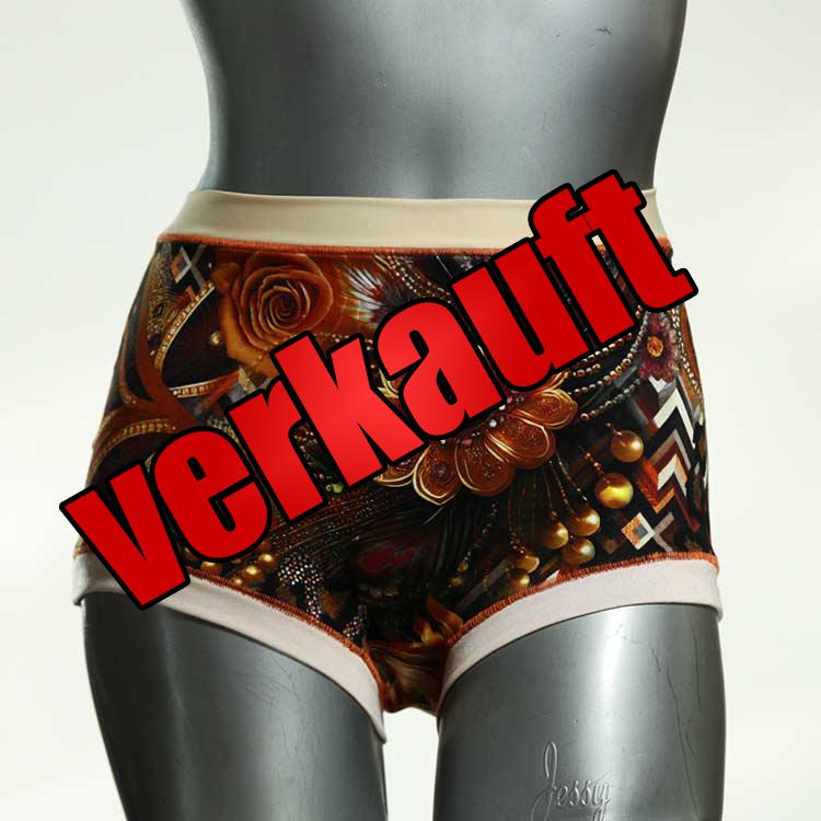 schöne farbige bequeme süße High waist Hotpant aus Baumwolle, Unterwäsche für Damen