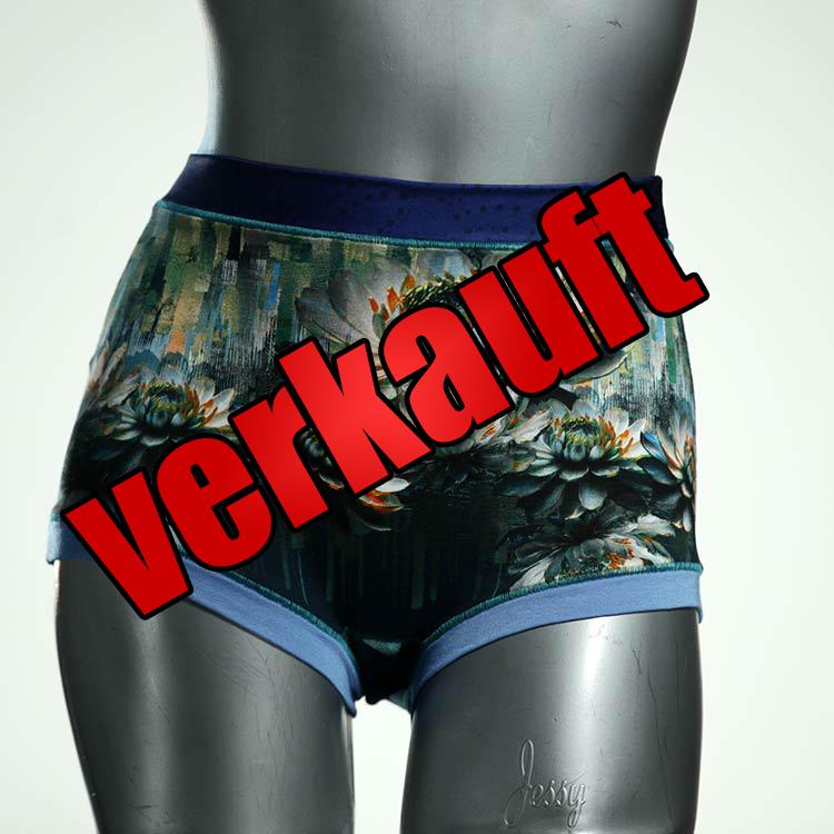 bunte farbige günstige preiswerte High waist Hotpant aus Baumwolle, Unterwäsche für Damen