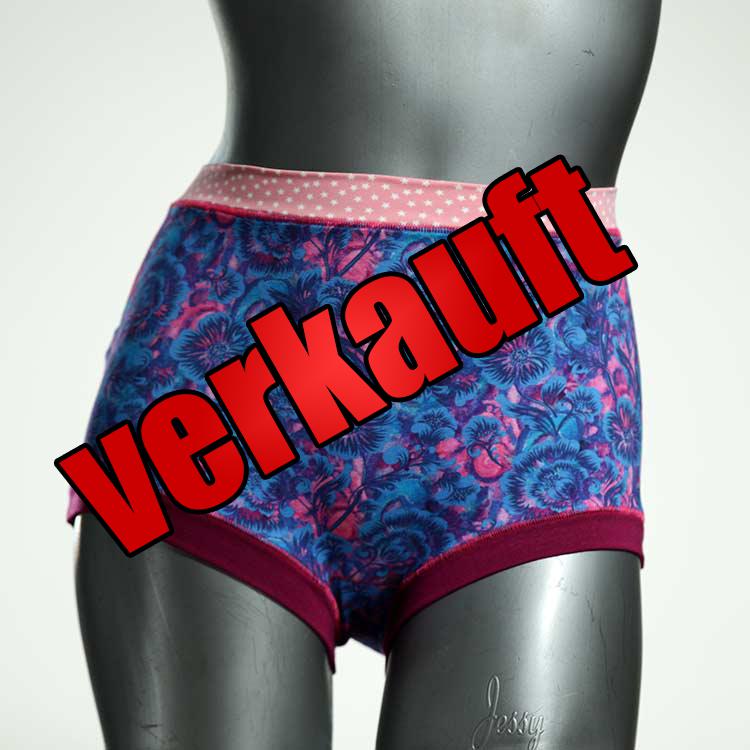 bunte günstige sexy handgemachte High waist Hotpant aus Baumwolle, Unterwäsche für Damen