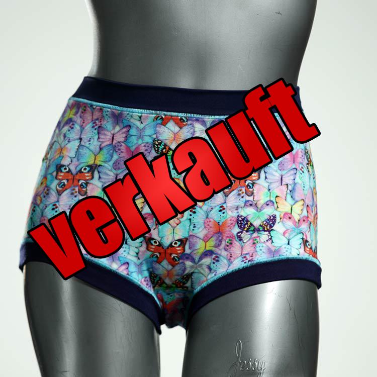 farbige preiswerte bequeme günstige High waist Hotpant aus Baumwolle, Unterwäsche für Damen