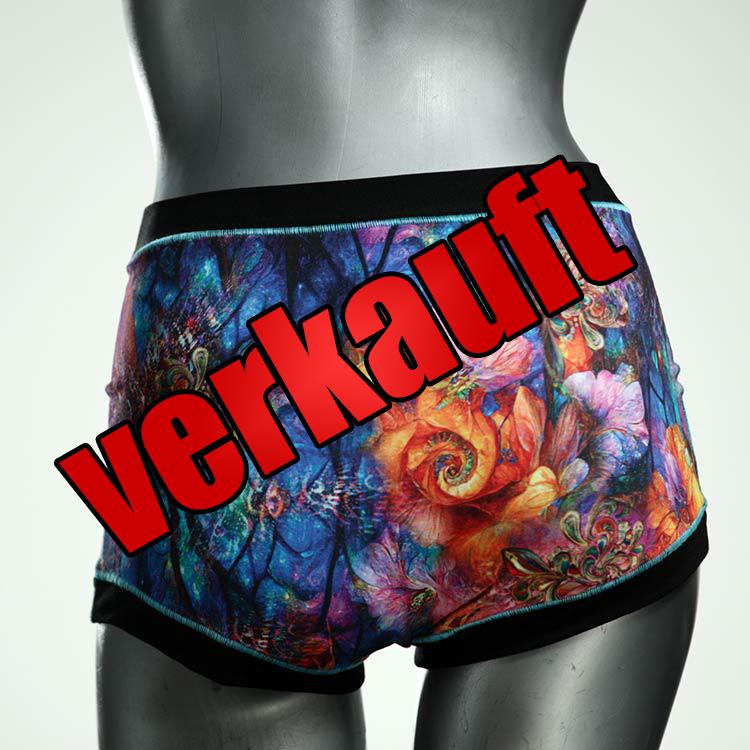 ökologische farbige schöne günstige High waist Hotpant aus Baumwolle, Unterwäsche für Damen