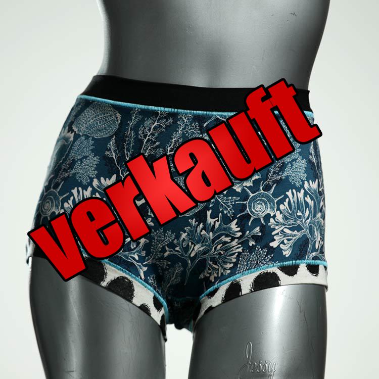 günstige ökologische attraktive farbige High waist Hotpant aus Baumwolle, Unterwäsche für Damen