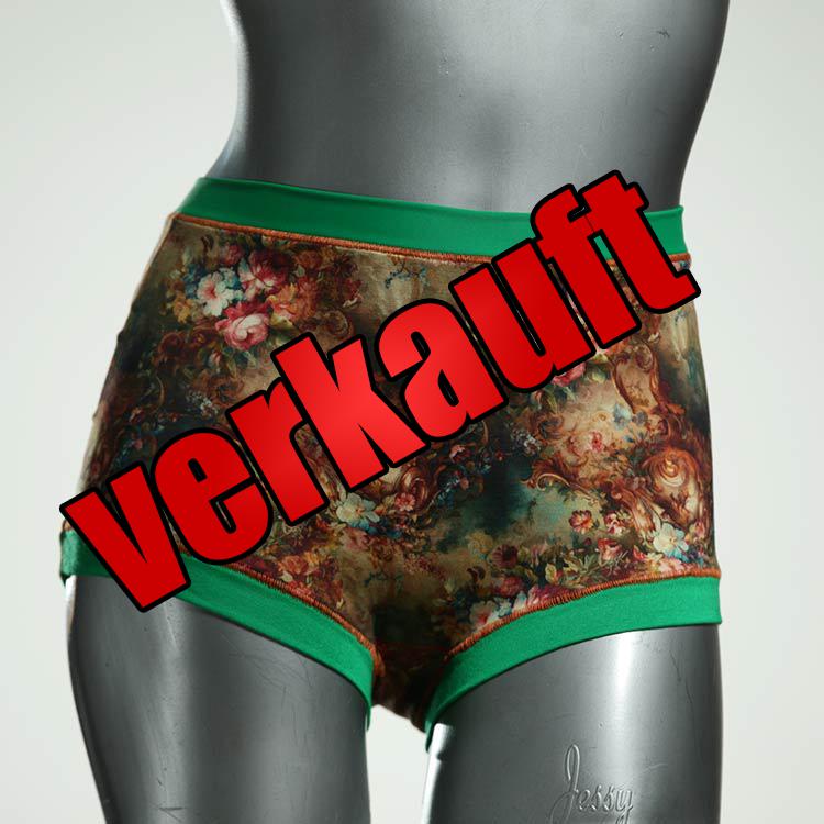 ökologische sexy attraktive schöne High waist Hotpant aus Baumwolle, Unterwäsche für Damen