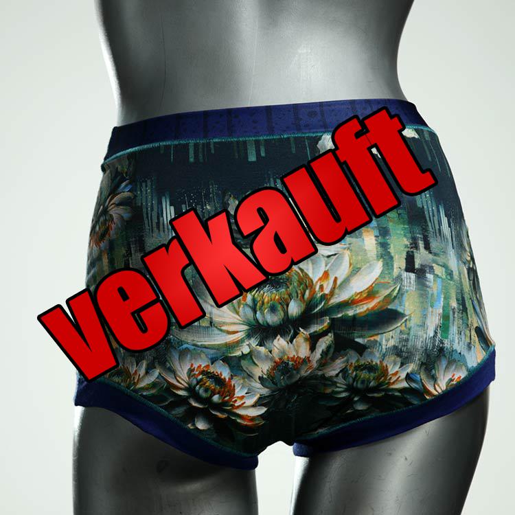 preiswerte handgemachte bequeme bunte High waist Hotpant aus Baumwolle, Unterwäsche für Damen