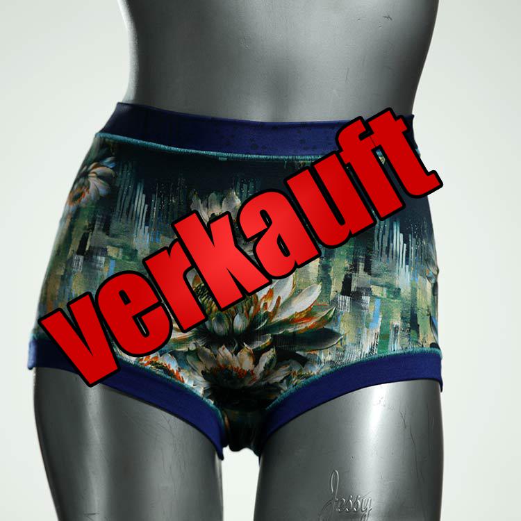 preiswerte handgemachte bequeme bunte High waist Hotpant aus Baumwolle, Unterwäsche für Damen