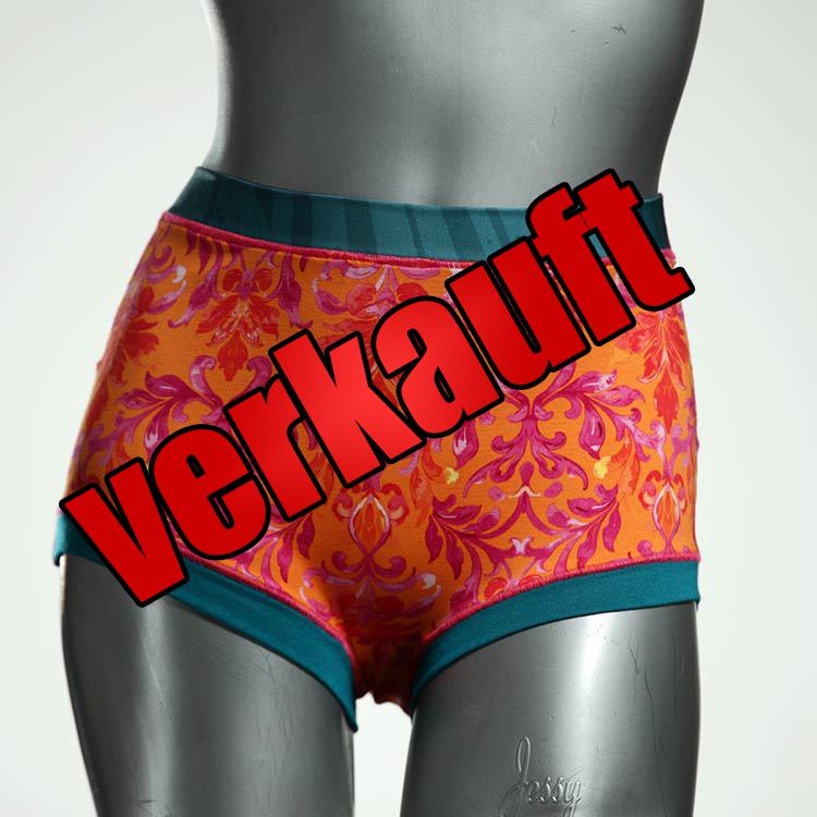 preiswerte süße handgemachte bunte High waist Hotpant aus Baumwolle, Unterwäsche für Damen