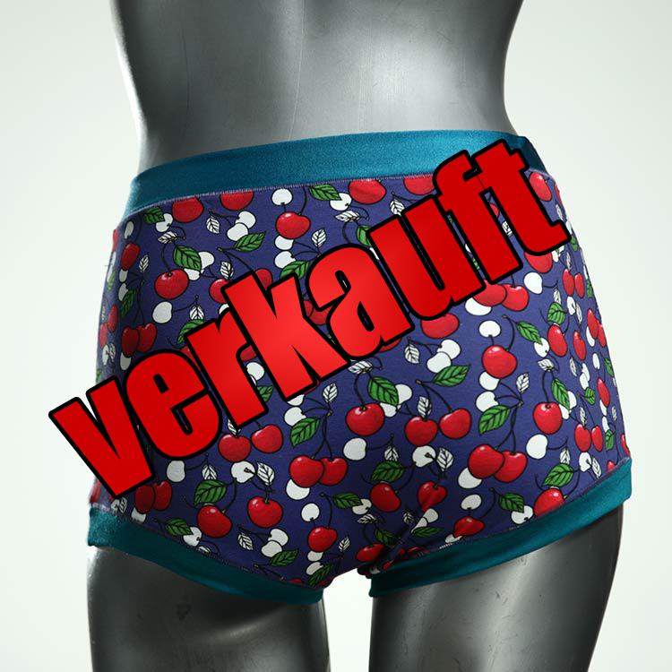 handgemachte bequeme ökologische sexy High waist Hotpant aus Baumwolle, Unterwäsche für Damen