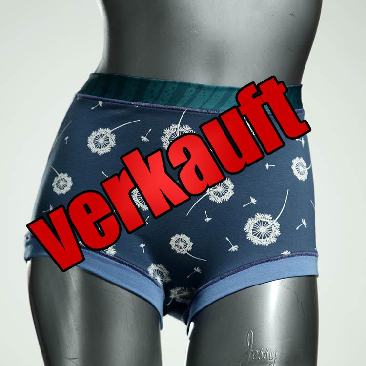ökologische preiswerte nachhaltige farbige High waist Hotpant aus Baumwolle, Unterwäsche für Damen