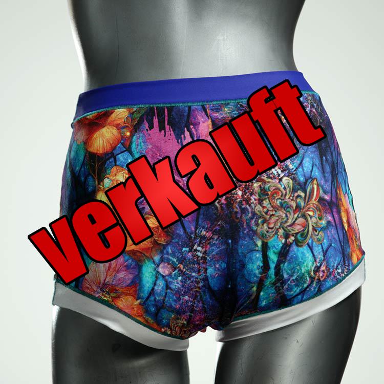 bunte attraktive bequeme günstige High waist Hotpant aus Baumwolle, Unterwäsche für Damen