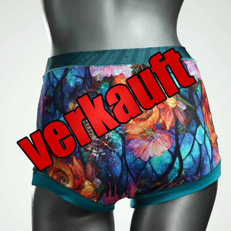 bequeme schöne ökologische nachhaltige High waist Hotpant aus Baumwolle, Unterwäsche für Damen