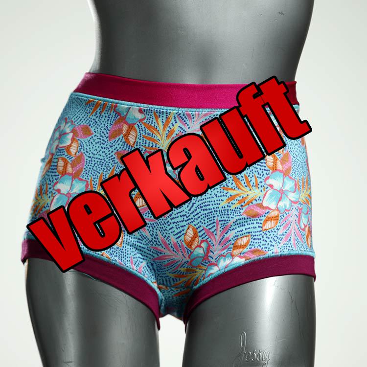 sexy bequeme ökologische günstige High waist Hotpant aus Baumwolle, Unterwäsche für Damen
