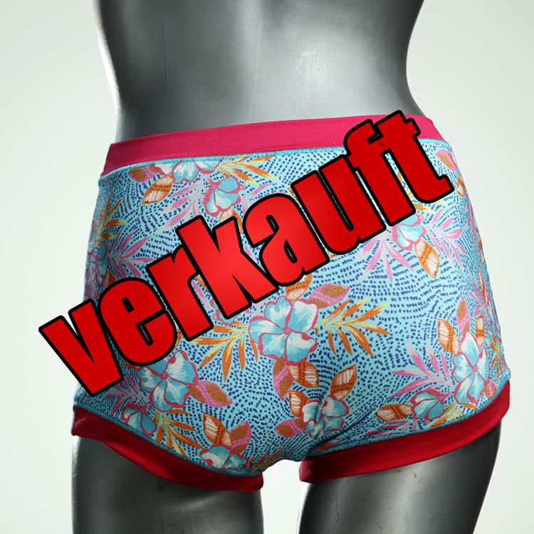 preiswerte nachhaltige schöne bunte High waist Hotpant aus Baumwolle, Unterwäsche für Damen