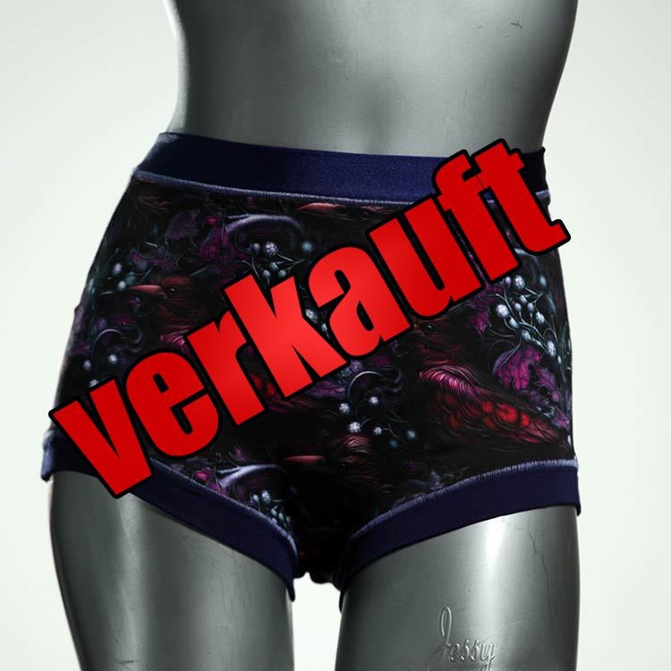 farbige sexy ökologische süße High waist Hotpant aus Baumwolle, Unterwäsche für Damen